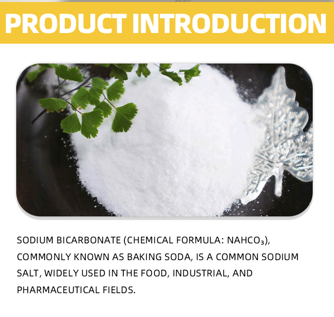 Food equipment cleaning with sodium bicarbonate